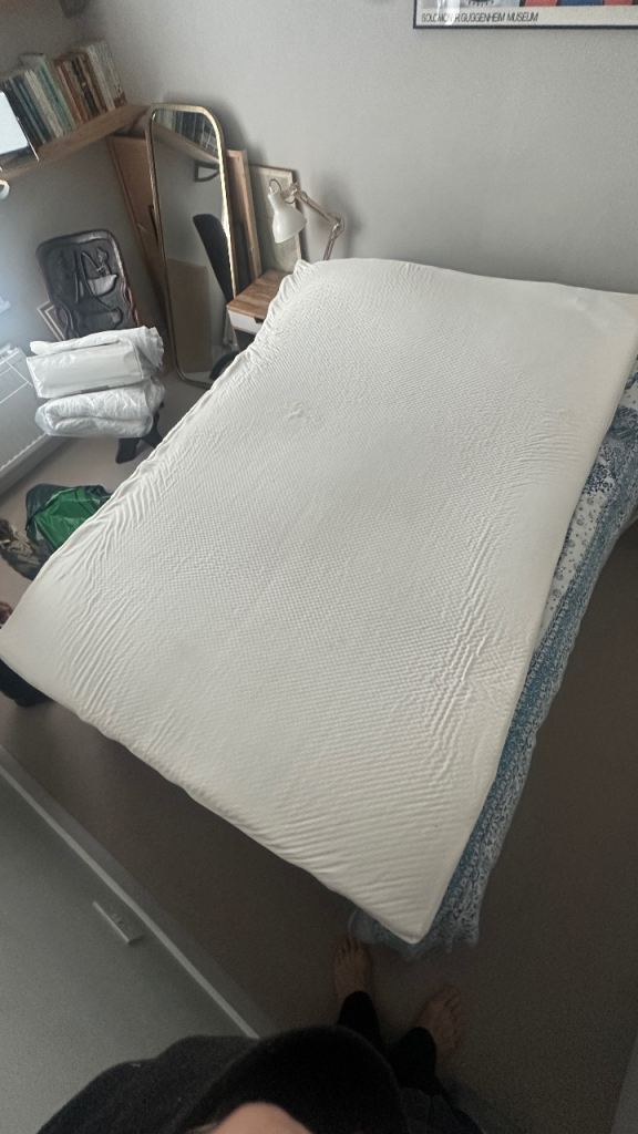 John Lewis foam mattress topper for standard double bed. VGC, barely used. 