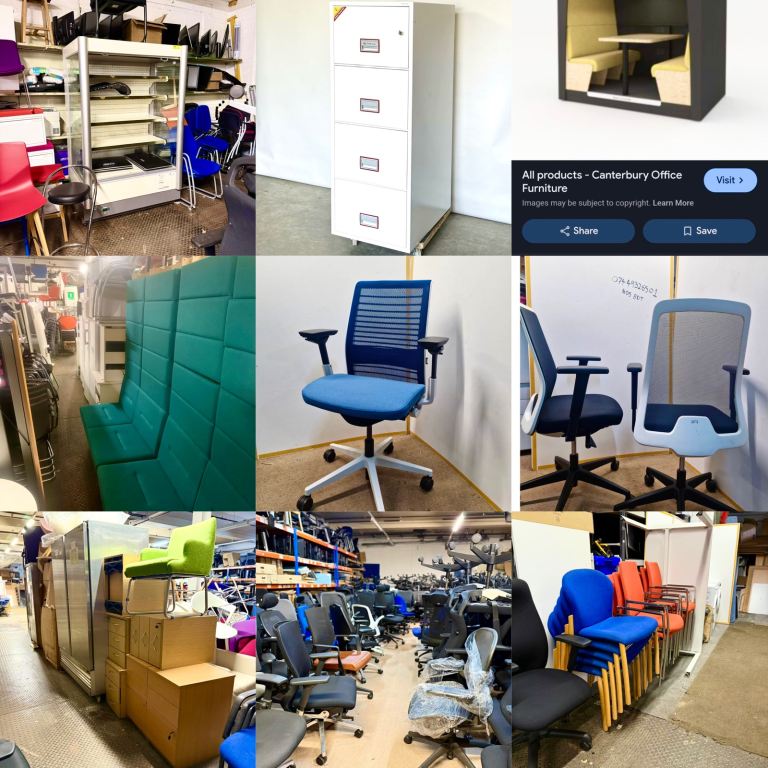 Available office chairs,desk,tables,fridge,monitors,& sofas for sale on bulk