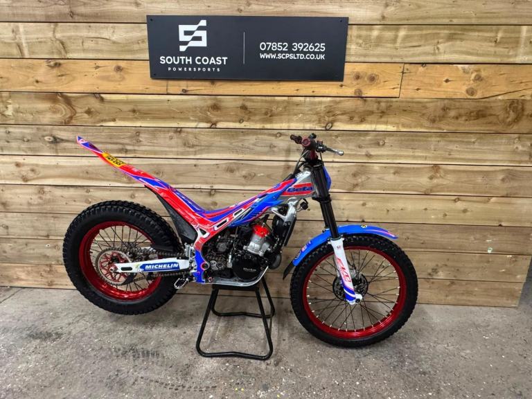 2018 Beta 300 2T EVO Factory Trials bike Road Registered