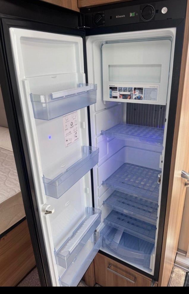 Bailey Unicorn Vigo Touring Caravan Island bed.