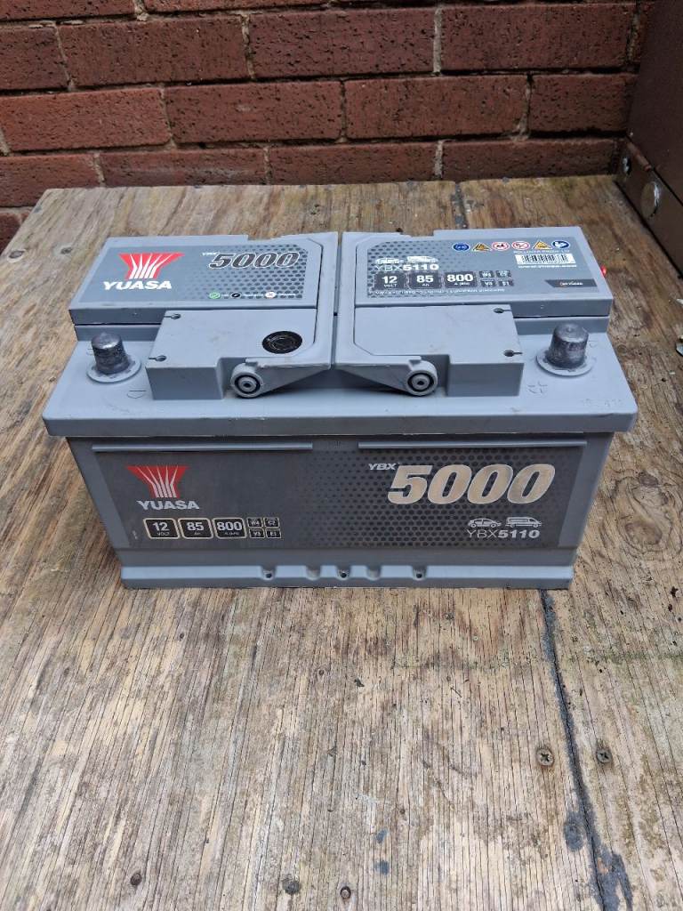 Yuasa Ybx5110 12v 85ah 800a battery