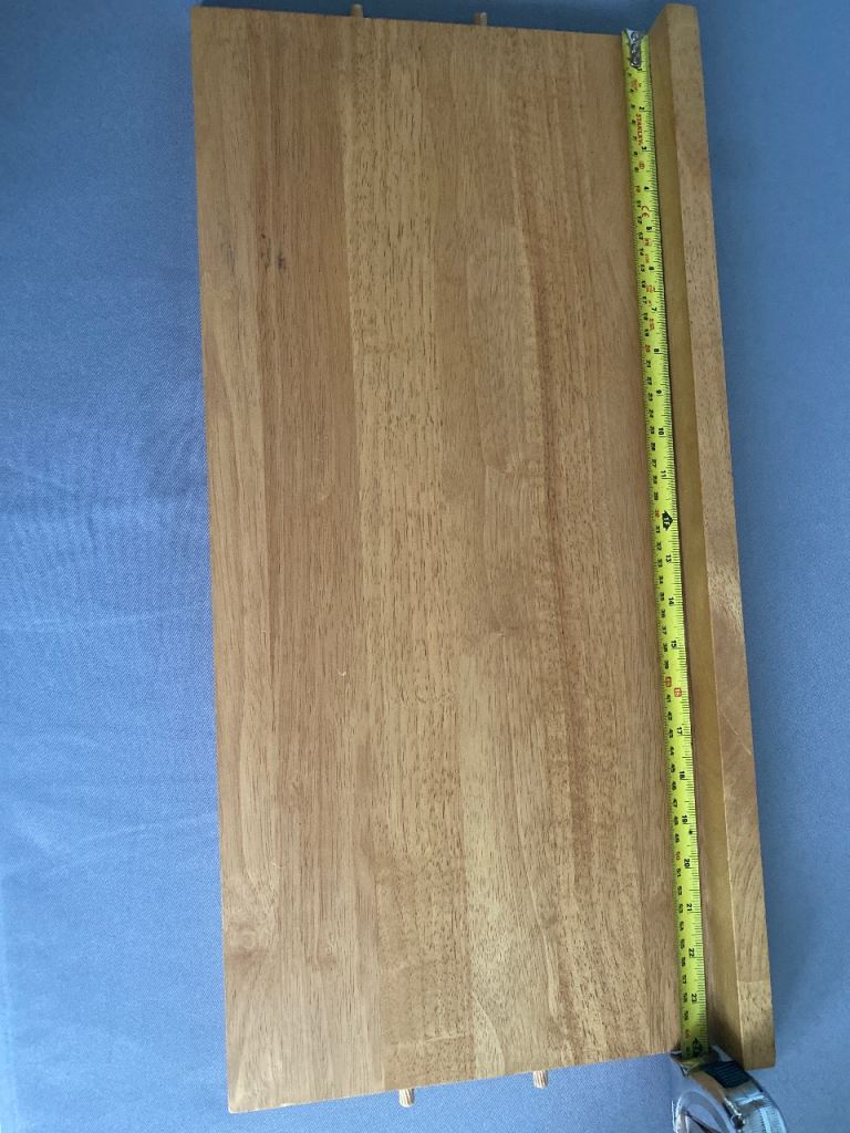 image for Two solid wood shelves for project