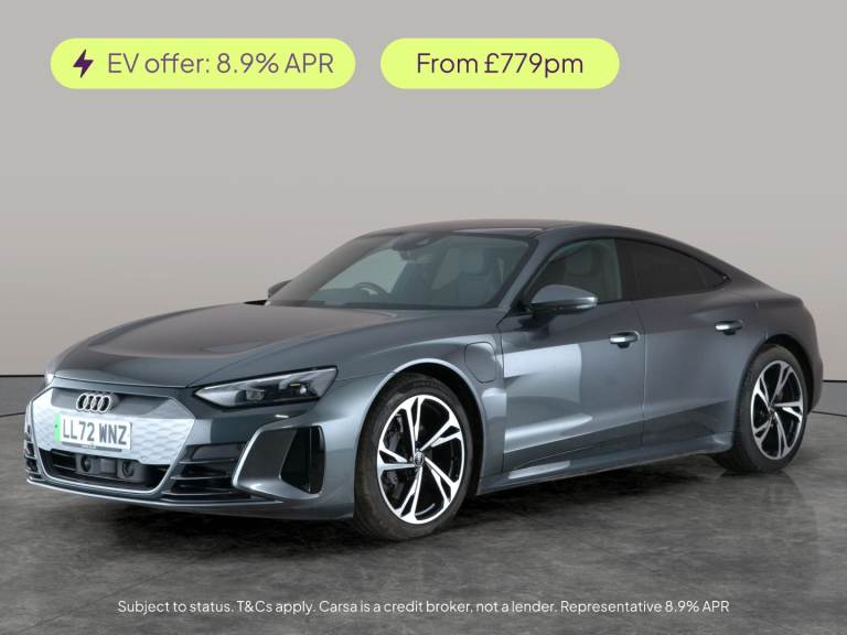 2022 Audi e-tron GT 390kW Quattro 93kWh 4dr Auto COUPE ELECTRIC Automatic