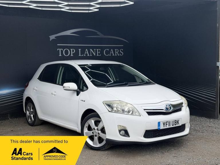 2011 Toyota Auris 1.8 VVTi Hybrid T Spirit 5dr CVT Auto HATCHBACK PETROL/ELECTRIC Automatic