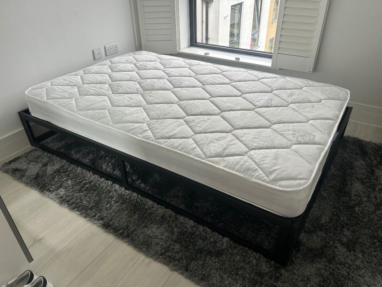 Brand New Small Double Bed frame and mattress