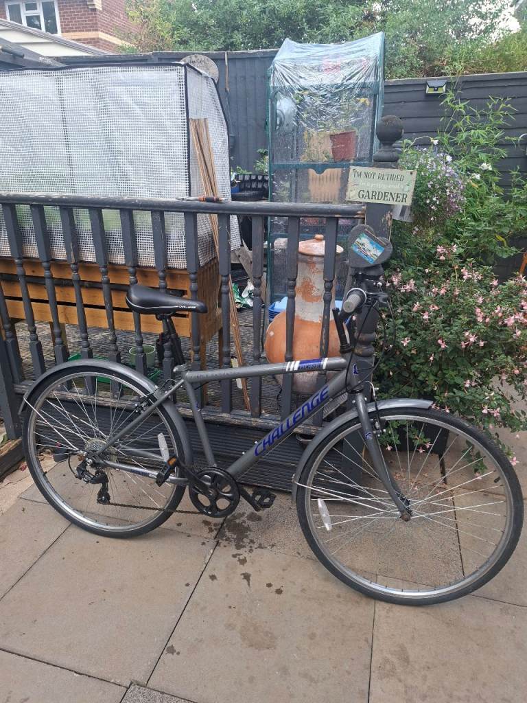 Challenge Dune Hybrid Geometry Bike – Grey, Good Condition