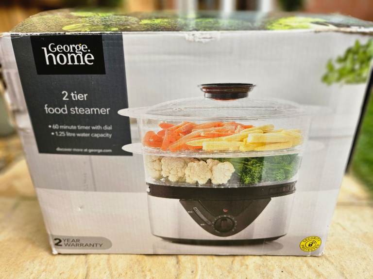 George Home steamer, 2-tier 