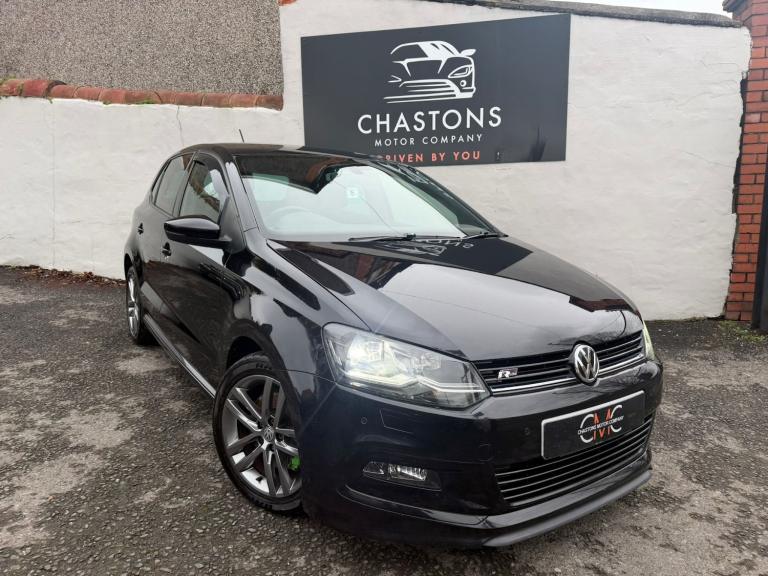 VOLKSWAGEN POLO 1.0 TSI BlueMotion Tech R-Line Black Manual Petrol 2017