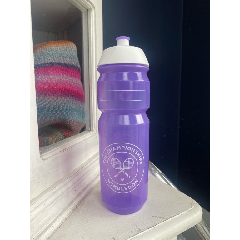 Wimbledon Reusable Water Bottle Purple