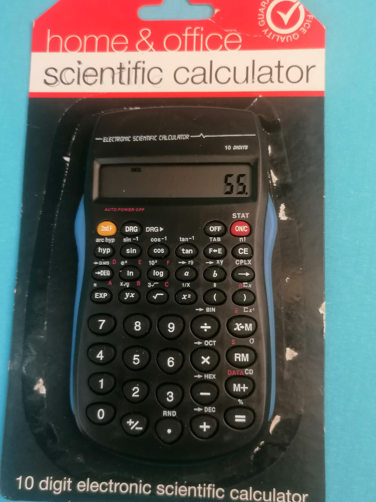 Brand new 10 Digit Display, Scientific Calculator. Home&office.