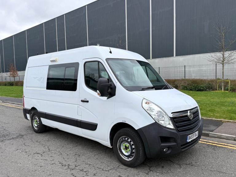 2020 VAUXHALL MOVANO MESSING UNIT/WELFARE VAN-7 SEAT-2.3 CDTI 130 PS-MWB-AIRCON
