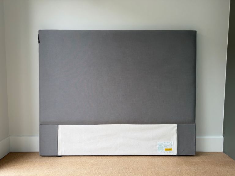 White Company Cotton Headboard - king size, unused