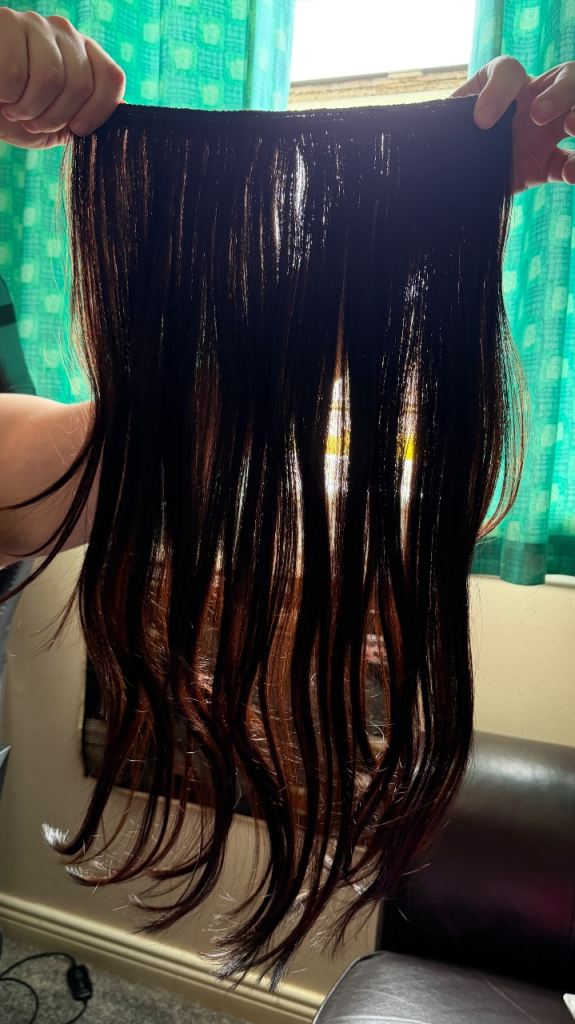 100% Vietnamese Human Hair Weft Extensions – 245g – Excellent Condition