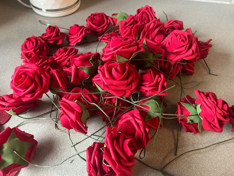 Valentine decorations joblot 