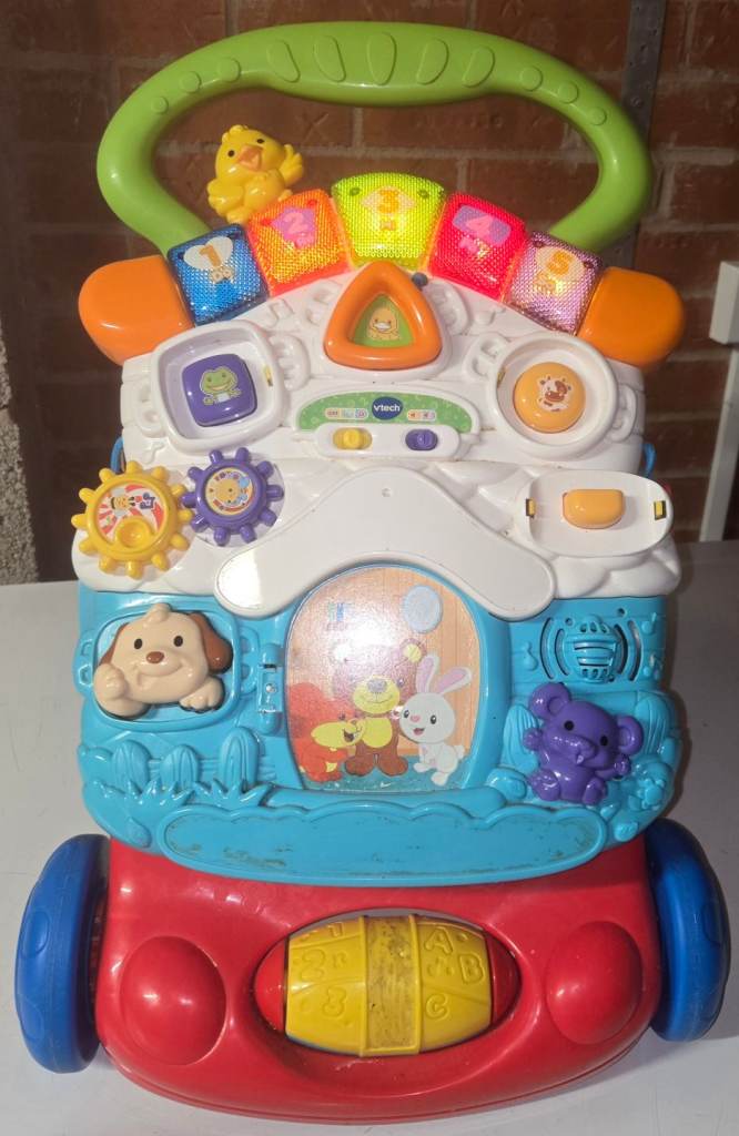 Vtech baby walker with batteries included 