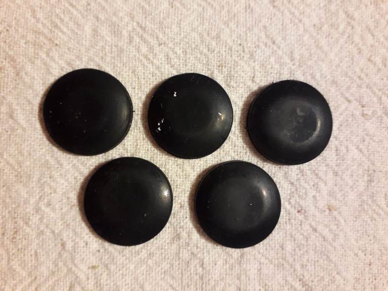 HP PAVILION 15-P 15P BASE CASE BOTTOM RUBBER FOOT FEET ANTI-SLIP 5 PCS