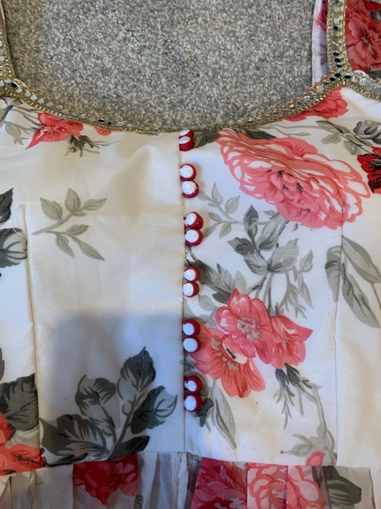 Brand new 3 piece Indian Sharaha suit Palazzo style Size 8 To 10 Uk, party, wedding