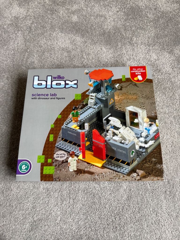 Blox Science Lab Lego Compatable