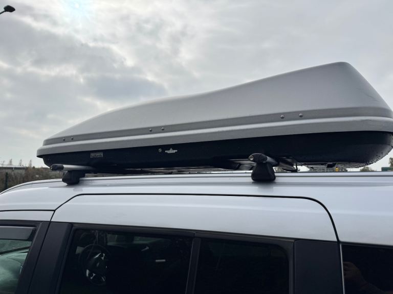 Large Roof box and bars