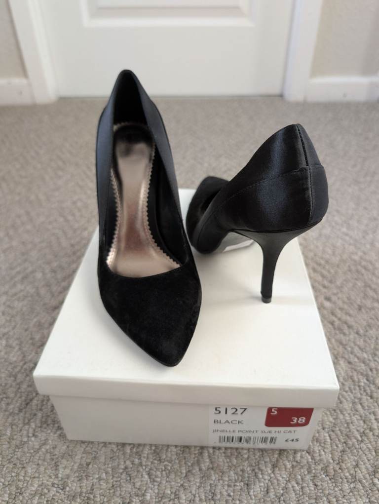 Jasper Conran Black Women's High Heel Shoes Size 5