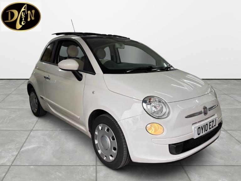 2010 Fiat 500 1.2 Pop 3dr Dualogic HATCHBACK Petrol Automatic
