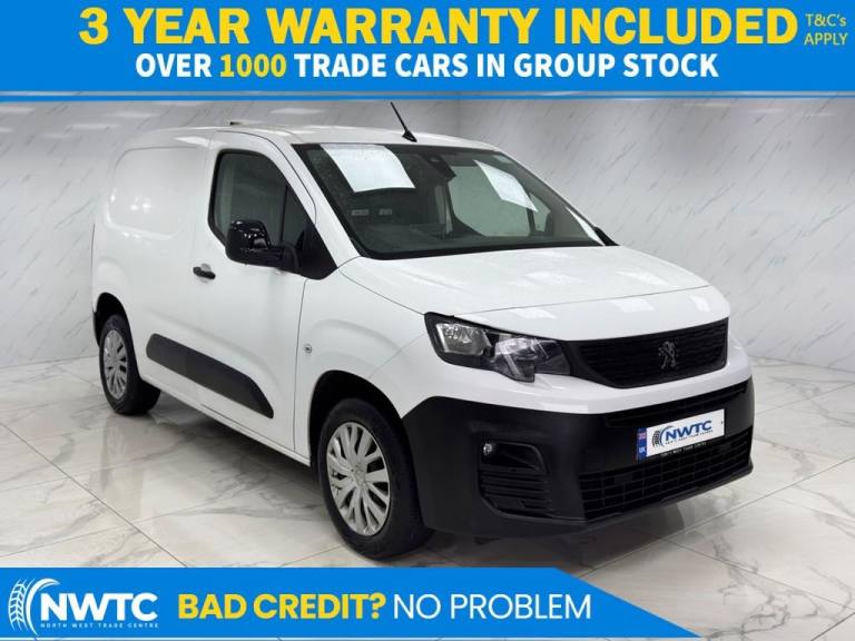 2022 Peugeot Partner 1.5 BlueHDi 1000 Professional Premium Standard Panel Van 5dr Diesel Manual  ...