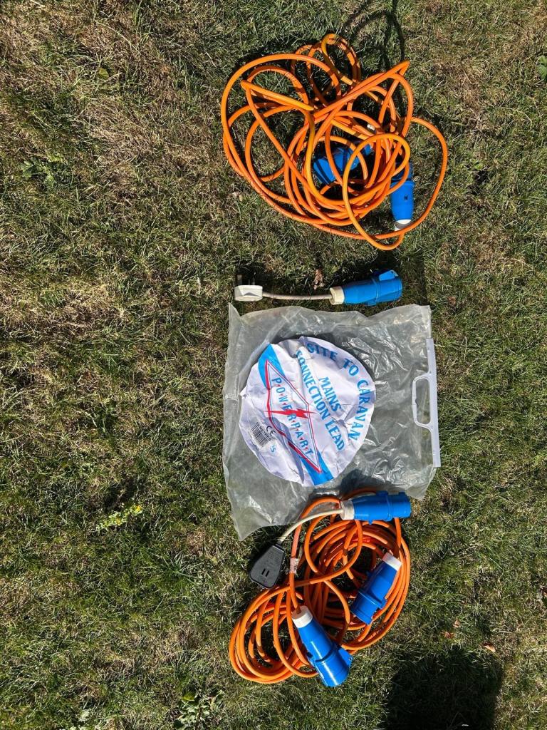 Caravan Camper Mains Connection Set