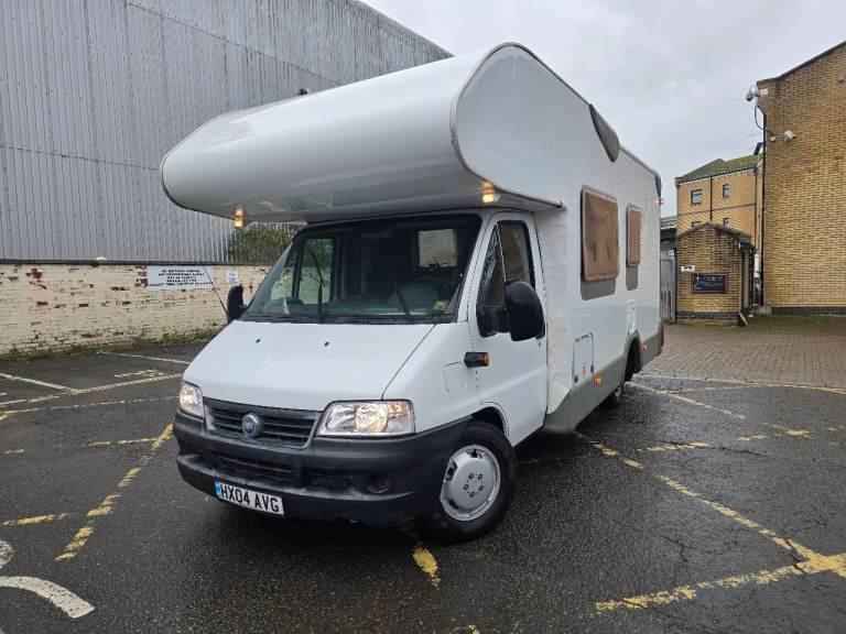 Fiat, DUCATO, 2004, 2800 (cc),6 berth and seat belt Knaus motorhome,12 MONTH MOT LOW MILEAGE!!!!