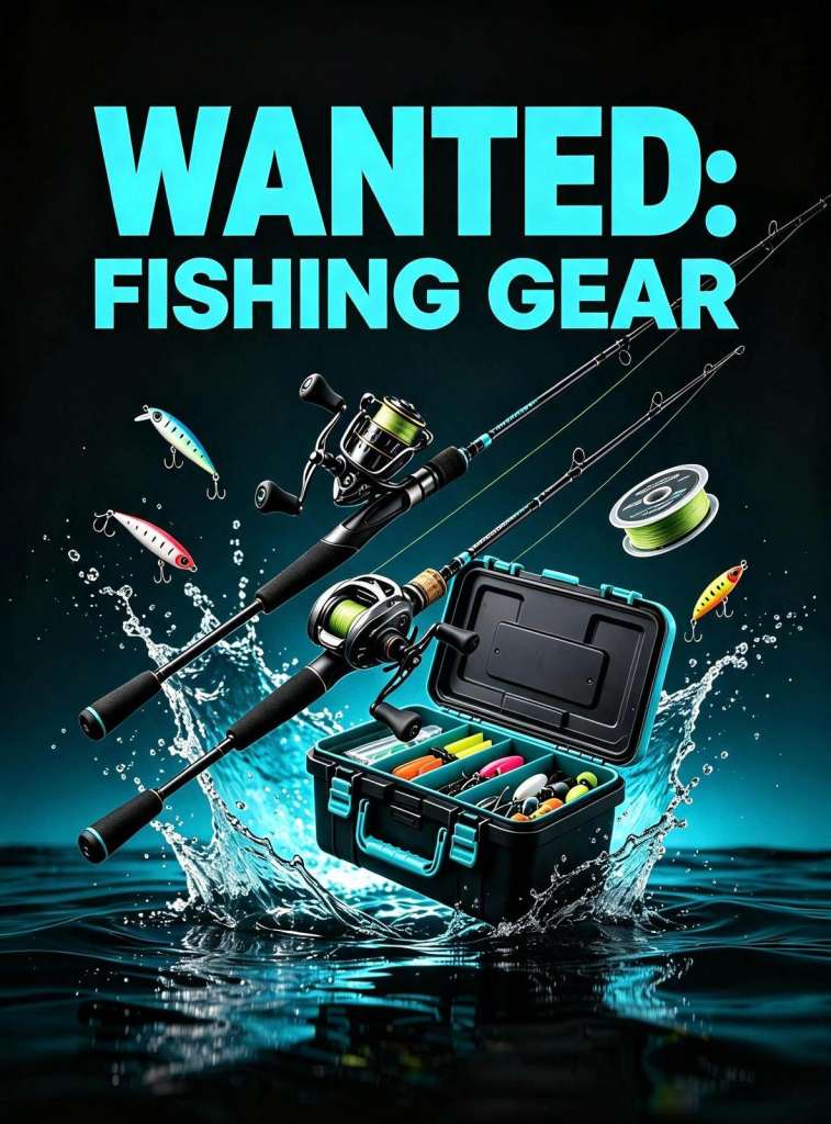 Carp fishing gear wanted cash paid