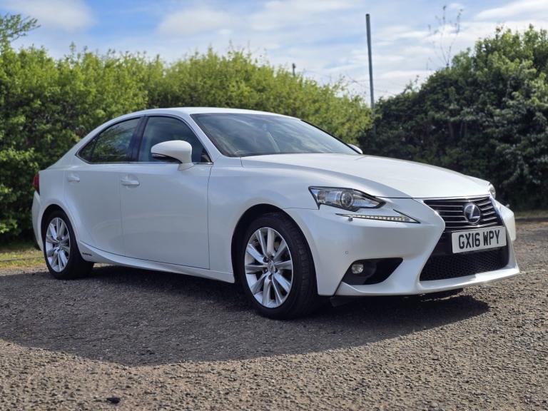 2016 Lexus IS 300h Executive Edition 4dr CVT Auto SALOON Petrol/Electric Hybrid Automatic