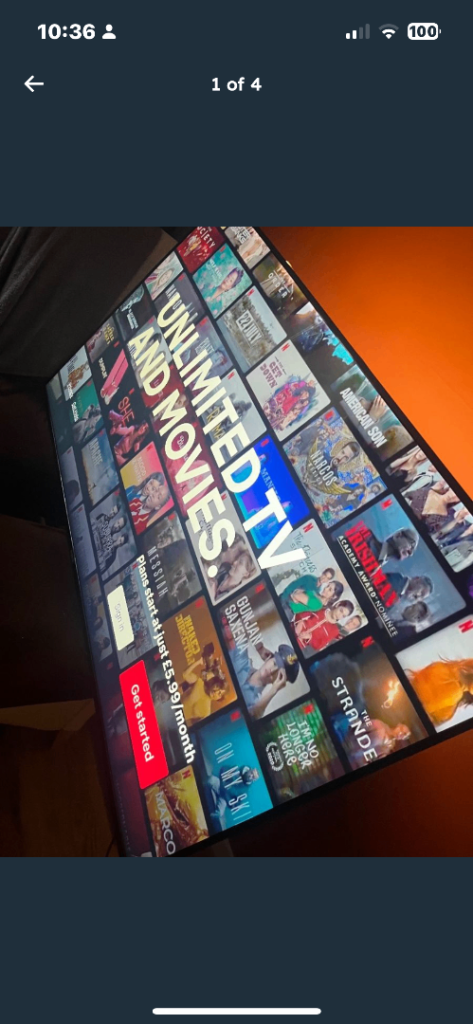 Sony Bravia 65 inch smart tv 