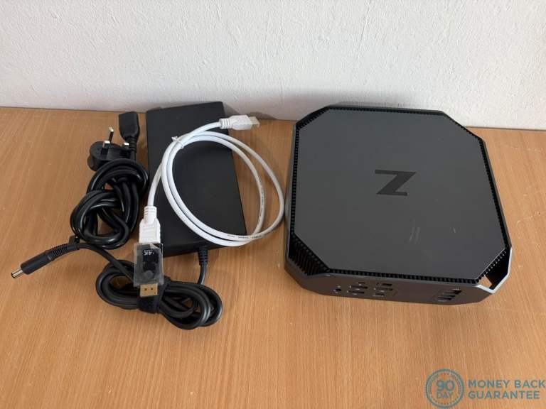 HP Z2 Mini G5 Workstation PC 10th Gen i7-10700 NVIDIA P620 32GB RAM 1TB NVMe SSD