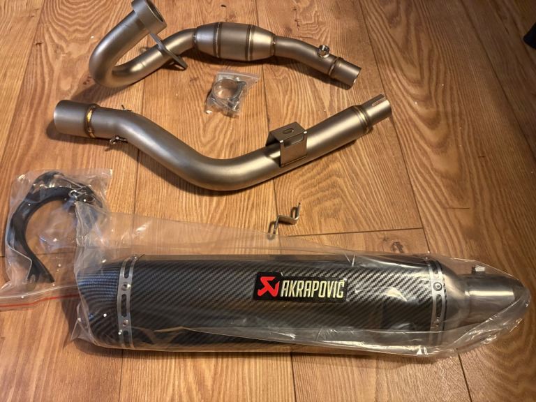 Honda CRF300L Power Bomb Style Full Exhaust System Pipes Silencer End Can CRF 300 L enduro bike 