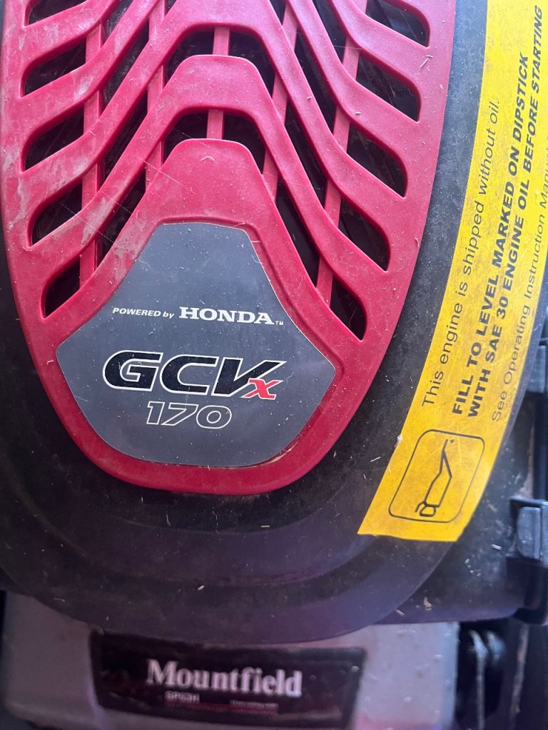 Petrol lawn mower