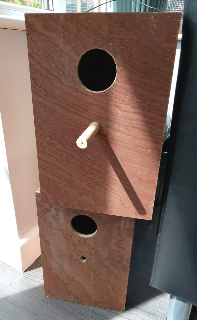 Cockatiel nest box