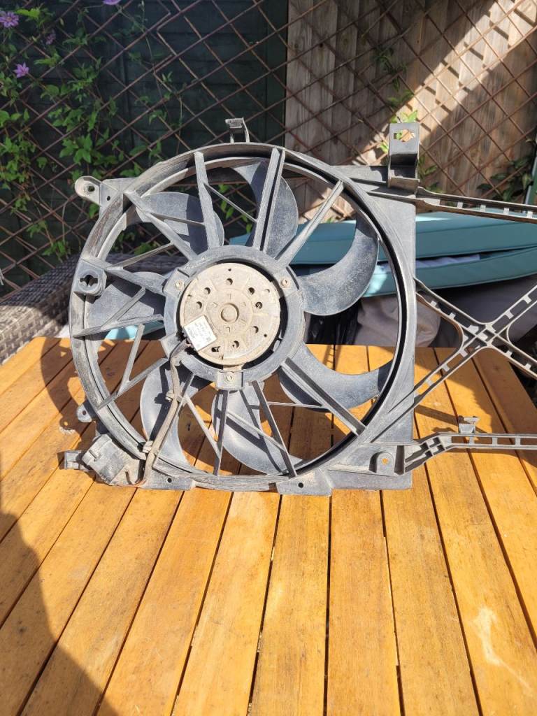 zafira 2009 engine cooling fan 
