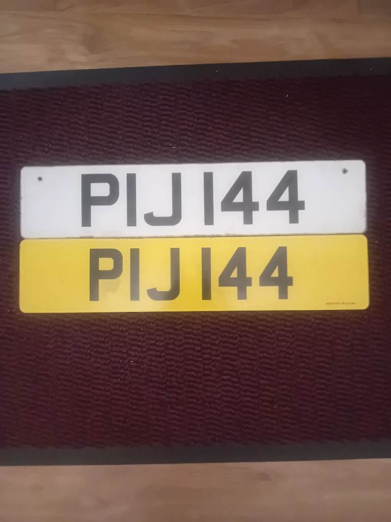 image for Numberplate PIJ144