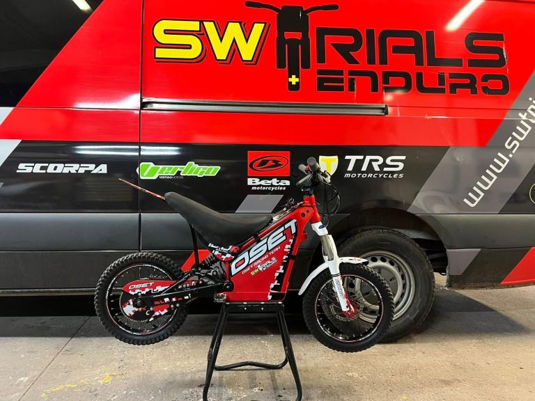 2023 OSET 16.0R Kids Electric Trials Bike - Children's Off-Road Fun Silent MX 