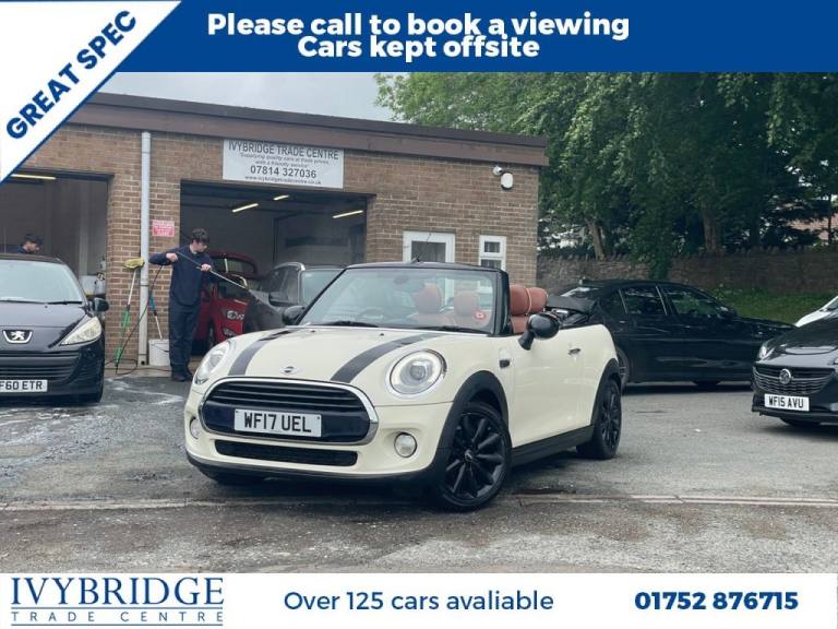 2017 17 MINI CONVERTIBLE 1.5 COOPER CONVERTIBLE 2DR PETROL MANUAL EURO 6 (S/S) (