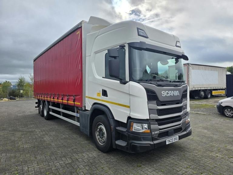 2023 Scania G360 sleeper cab, 6X2 26ft curtainsider body