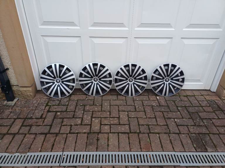 16 inch Peugeot wheel trims 