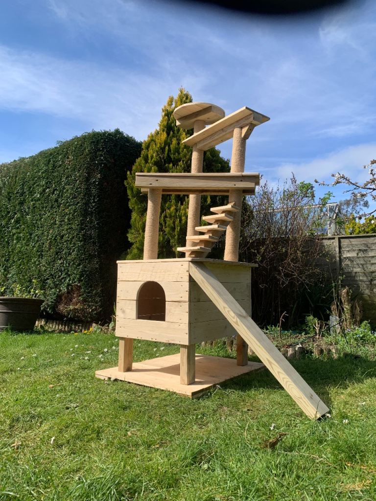 Heavy Duty Cat Tree - Made To Order - Bespoke one of one 