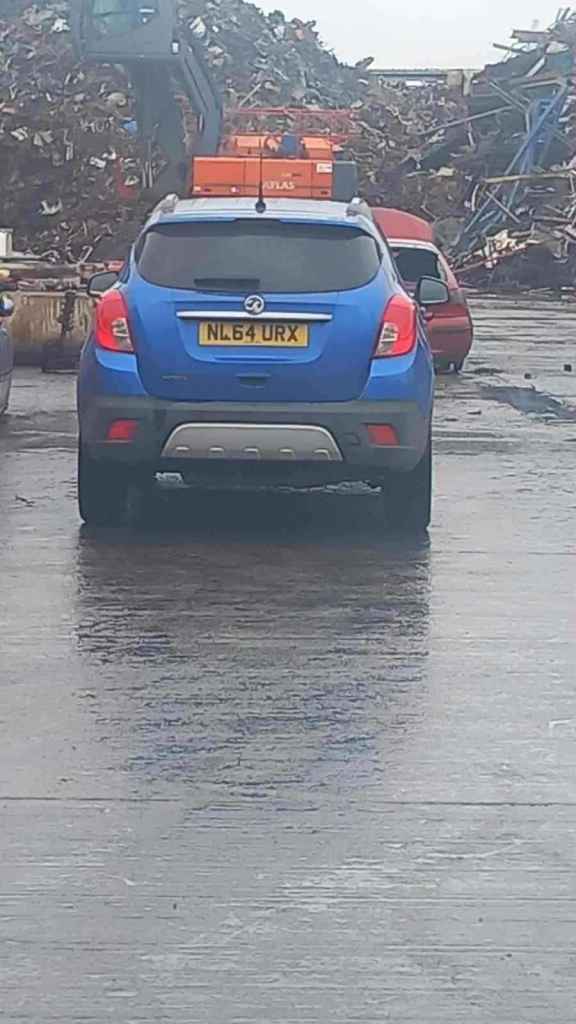 vauxhall mokka mk1 blue parts for breaking 