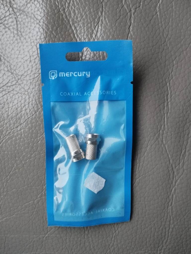 Connector F Connector Twist on F Type plug for RG6 cable