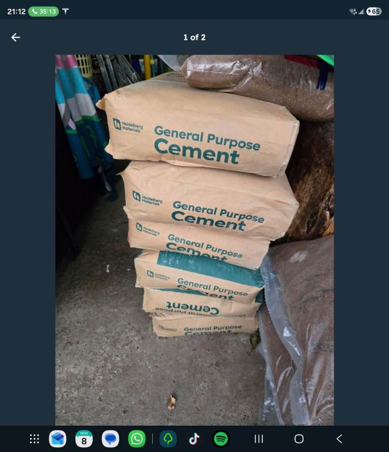 image for Cement and sand