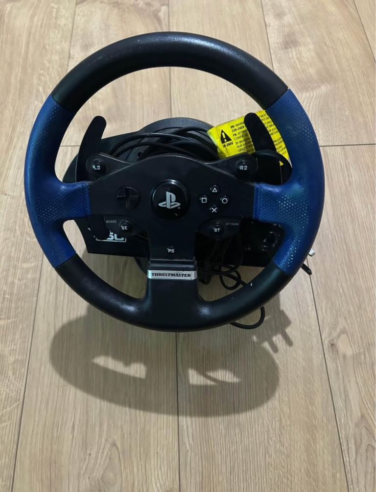 Sony ps4 and ps5 thrustmaster T150 pro steering wheel  only