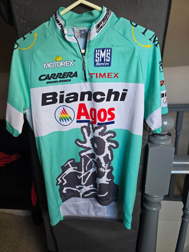 Vintage Cycling jersey Bianchi 
