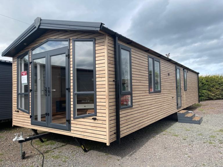 NEW Static Caravan For Sale Off Site Nationwide Oakland 40ft x 13ft. 2 Bedroom