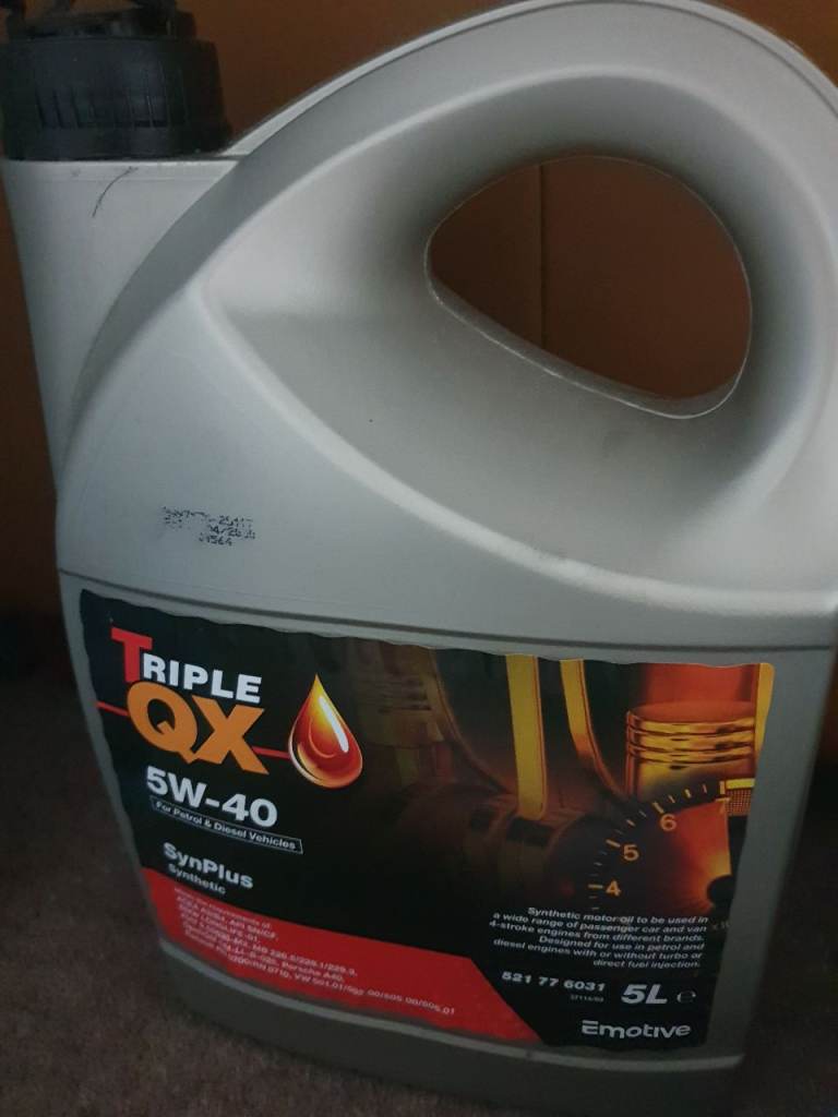 Triple QX 5W-40 Engine Oil 