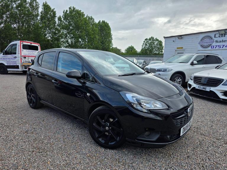 2019 Vauxhall Corsa 1.4i ecoTEC SRi VX Line Nav Black Euro 6 5dr HATCHBACK Petrol Manual